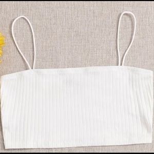 🦋White Crop Cami Top🦋